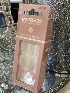 imPRESS Bare but Better Press-On Manicure in Soft Nude Pink